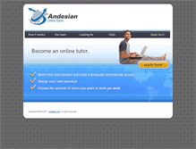 Tablet Screenshot of andesian.com